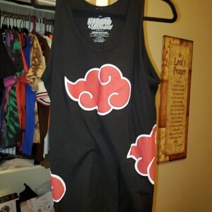 Naruto Black Tank Top M